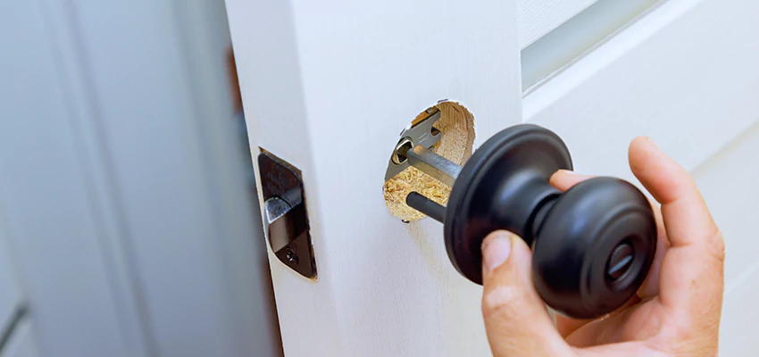 Deadbolt Lock Strike Plate Repair in Woodside, CA